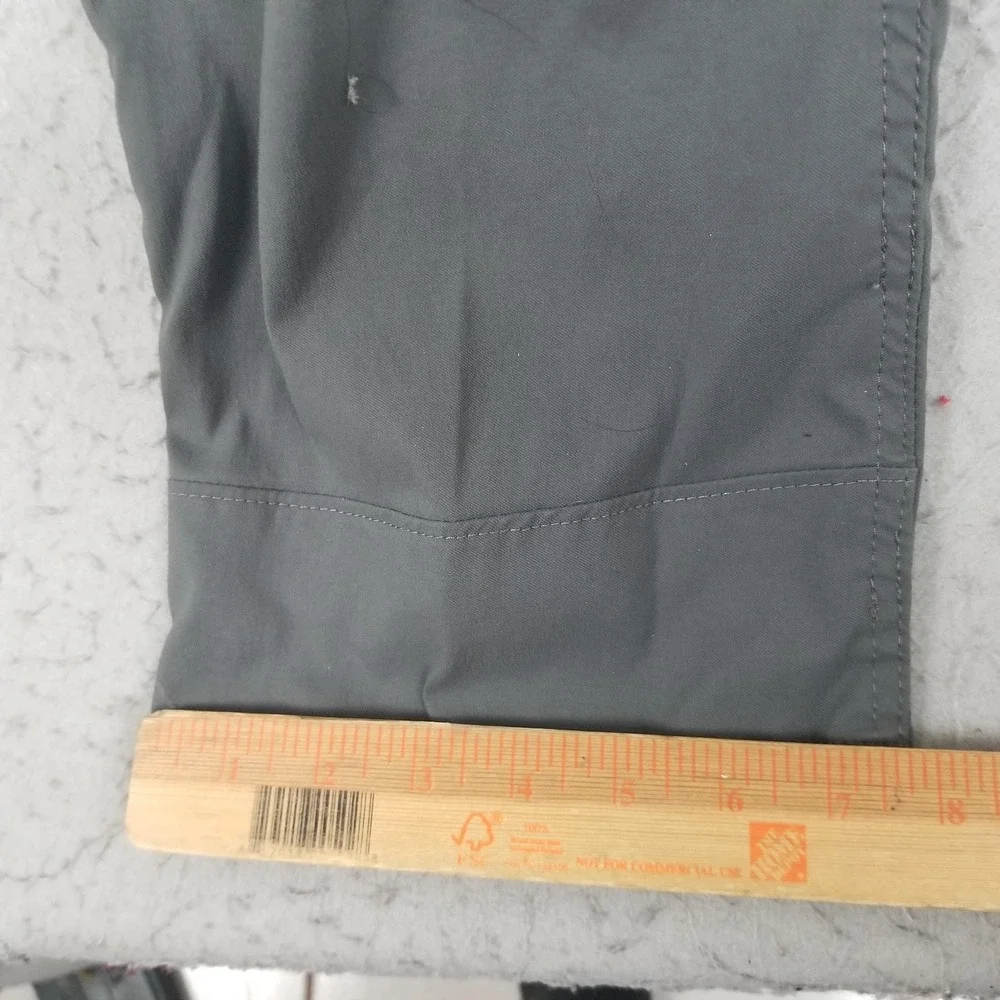 Wrangler All Terrain Gear ATG Pants Mens 36x34 Gray Nylon Hiking Stretch Outdoor